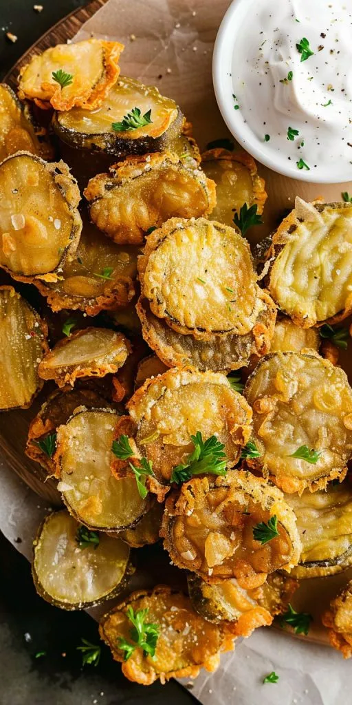 Fried Pickle Chips